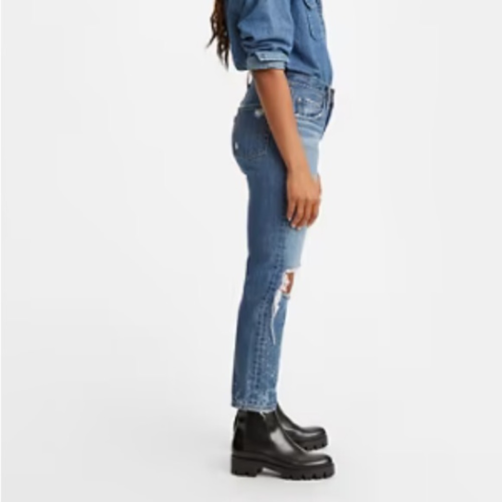 Levi’s 501 Original Cropped - Picture 2 of 11